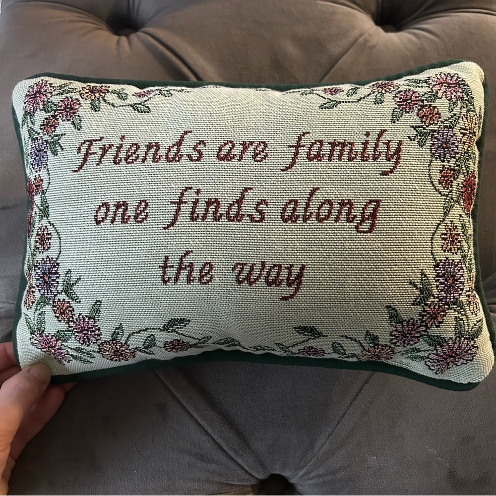 Small decorative pillow